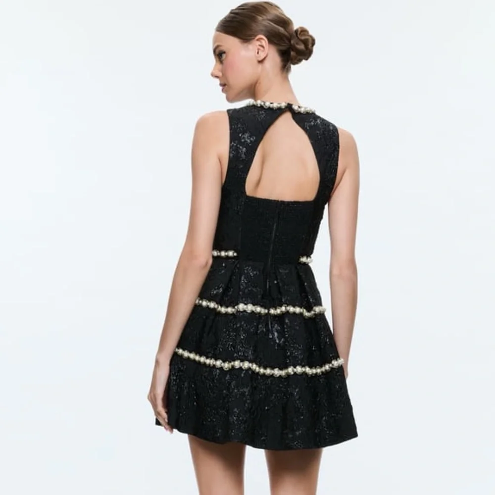 ALICE + OLIVIA Alistair Mini Gown Dress